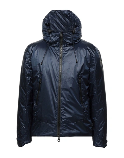Shop Alessandro Dell'acqua Man Jacket Midnight Blue Size 42 Nylon
