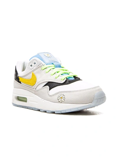 Shop Nike Air Max 1 "daisy Pack" Sneakers In Grey