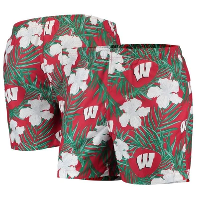 Shop Foco Navy West Virginia Mountaineers Swimming Trunks In Red