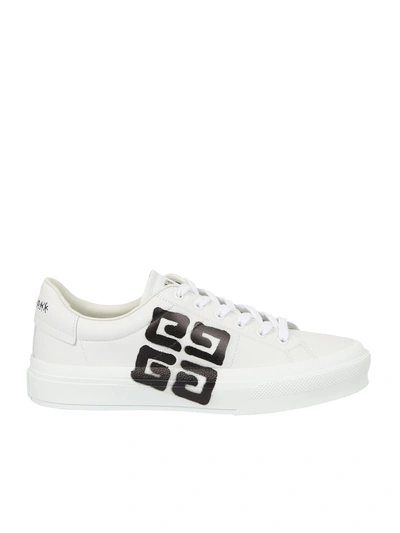 Shop Givenchy City Sneakers In White
