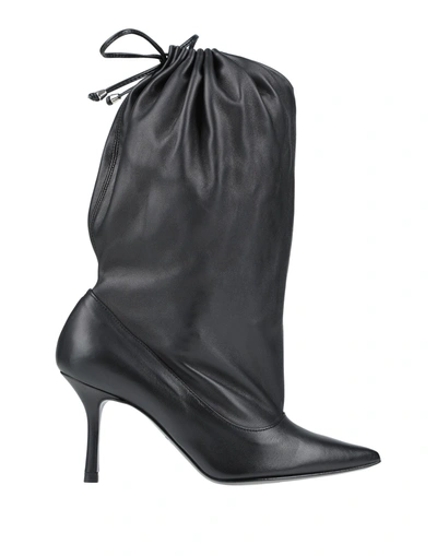 Shop Around The Brand Woman Boot Black Size 8 Soft Leather