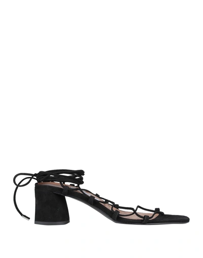 Shop Tabitha Simmons Sandals In Black