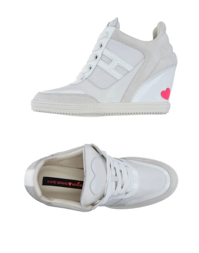 Shop Katie Grand Loves Hogan Sneakers In White