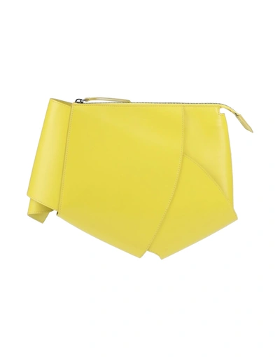 Shop Giaquinto Handbags In Yellow