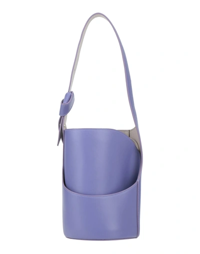 Shop Giaquinto Handbags In Purple