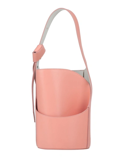 Shop Giaquinto Handbags In Salmon Pink