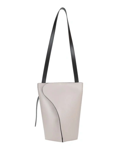Shop Giaquinto Handbags In Dove Grey