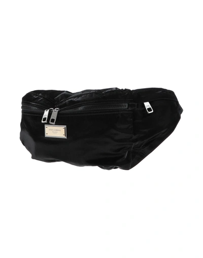 Shop Dolce & Gabbana Man Belt Bag Black Size - Polyamide, Polyurethane, Nylon