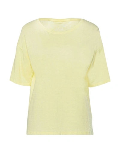 Shop Juvia T-shirts In Yellow