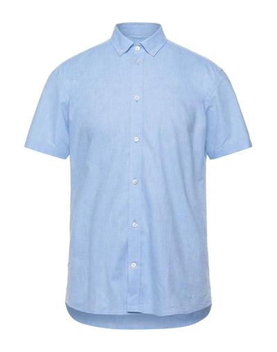 Shop Minimum Shirts In Sky Blue