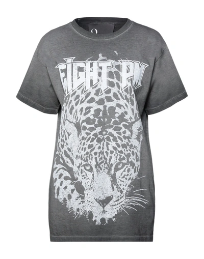 8pm T-shirts In Grey