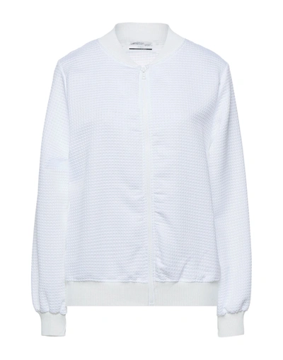 Shop Lanston Sport Woman Sweatshirt White Size L Polyester