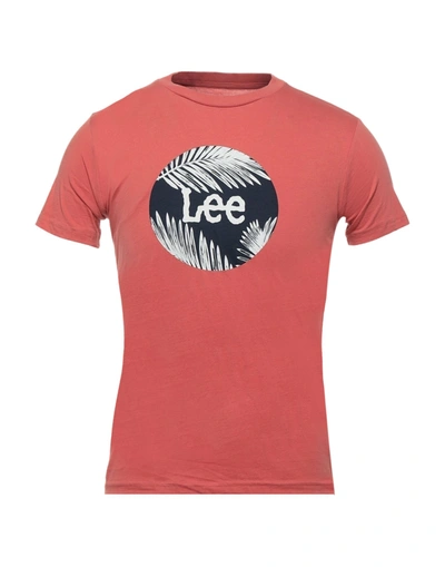 Lee Men's T-Shirt - Red - L