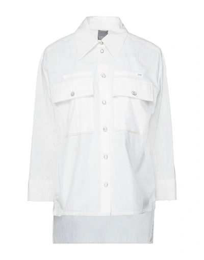 Shop Lorena Antoniazzi Woman Shirt White Size 8 Cotton