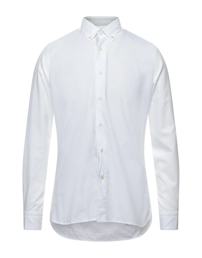 Shop Alea Man Shirt White Size 17 Cotton