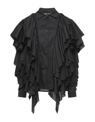 Shop Giulia N Shirts In Black