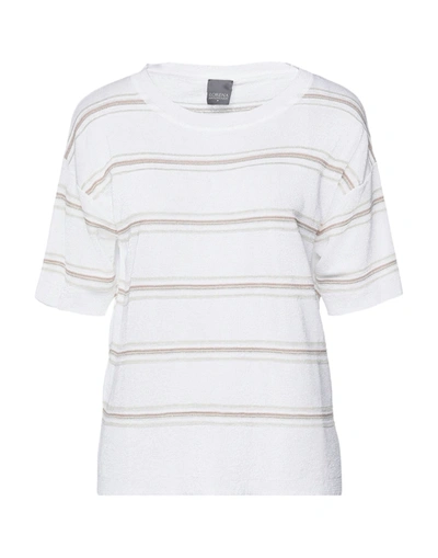Shop Lorena Antoniazzi Woman Sweater White Size 6 Viscose, Polyester