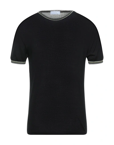 Shop Diktat Man Sweater Black Size Xxl Cotton