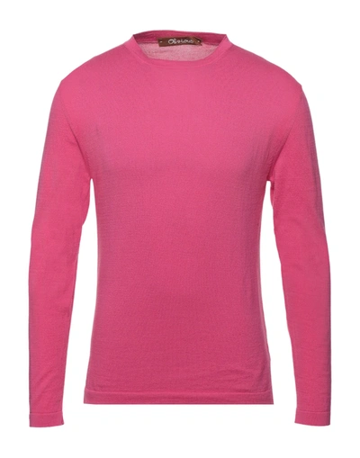 Shop Obvious Basic Sweaters In Fuchsia