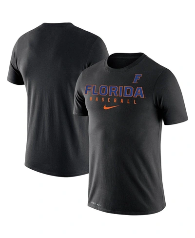 Shop Nike Men's Black Florida Gators Baseball Legend Performance T-shirt