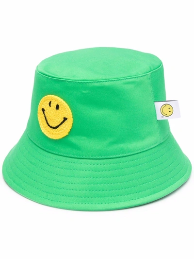 Shop Philosophy Di Lorenzo Serafini X Smiley Company Bucket Hat In Green