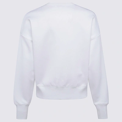 Shop Alexander Mcqueen White Cotton Sweatshirt