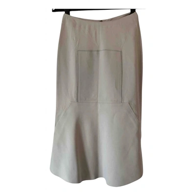 Pre-owned Roland Mouret Mid-length Skirt In Grey