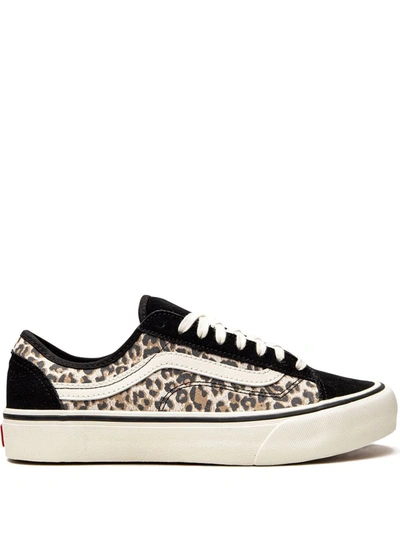 Shop Vans Style 36 "cheetah" Sneakers In Black