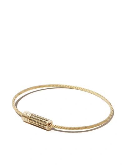 Shop Le Gramme 18kt Yellow Gold 9g Cable Bracelet