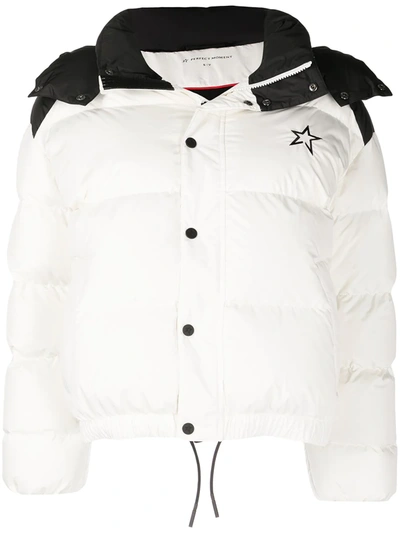 Shop Perfect Moment Moment Padded Ski Puffer Jacket In Weiss