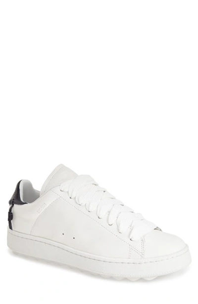 Shop Coach Low Top Sneaker (men) In White/ Navy