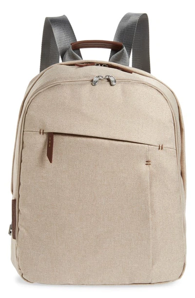 Shop Uppababy Diaper Backpack In Oat Melange