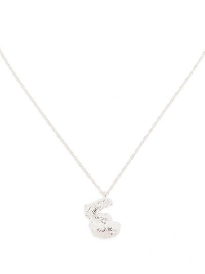 Shop Loveness Lee E Alphabet Pendant Necklace In Silber