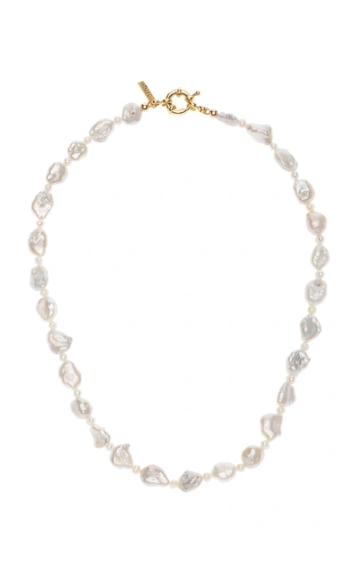 Eliou Women's All The Feels Pearl Necklace In White | ModeSens