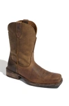 Ariat Rambler Boot In Earth Brown Bomber