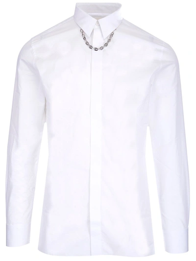 Shop Givenchy Men's White Cotton Shirt