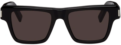 Shop Saint Laurent Black Sl 469 Sunglasses In 001 Black