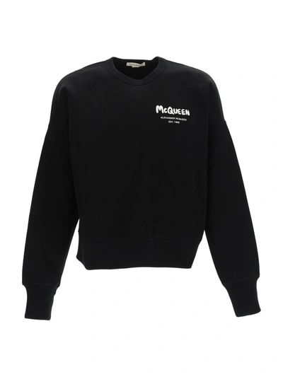Shop Alexander Mcqueen Sweaters & Knitwear In Black/black