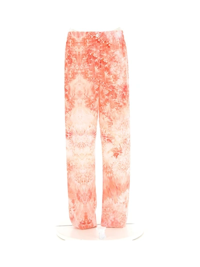 Shop Alexander Mcqueen Trousers In Red Mix
