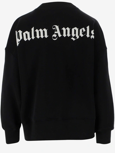 Shop Palm Angels Sweaters In Nero