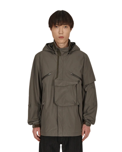Shop Acronym 2l Gore-tex Paclite Plus Interops Jacket In Backer/grey