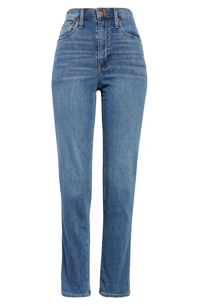 Shop Madewell High Waist Slim Boyfriend Jeans In Linneus Wash