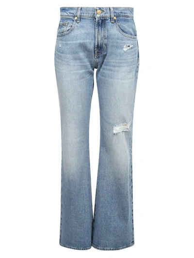 Shop 7 For All Mankind Riley Jeans In Blue