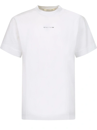Shop Alyx Cotton T-shirt In White