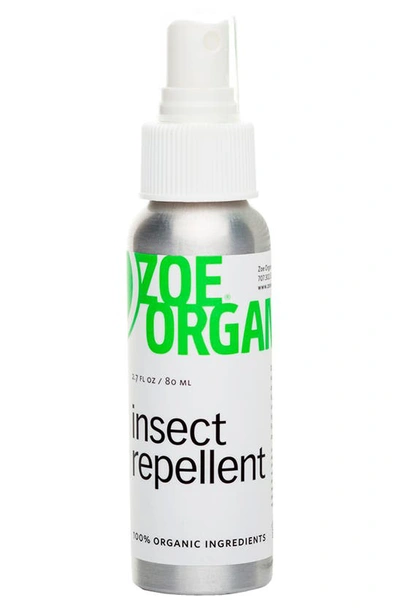 Shop Zoe Organics Insect Repellent In Green