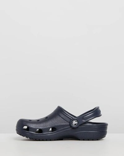 Crocs Classic Clogs In Navy