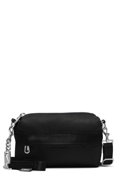 Shop Nike Sportswear Futura Luxe Crossbody Bag In Black/ Black/ White