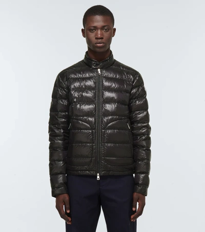 Shop Moncler Acorus Down Jacket In Black