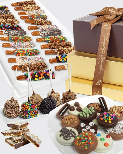 Chocolate Covered Company Deluxe Chocolate Covered Gift Tower