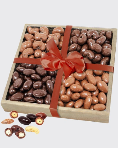Shop Chocolate Covered Company Belgian Chocolate Covered Almond And Cashew Tray